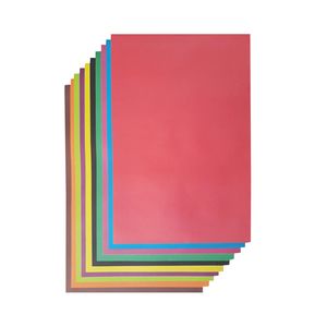 نقد و بررسی مقوا رنگی سایز 50x70 سانتی متر کد 3 بسته 10 عددی توسط خریداران