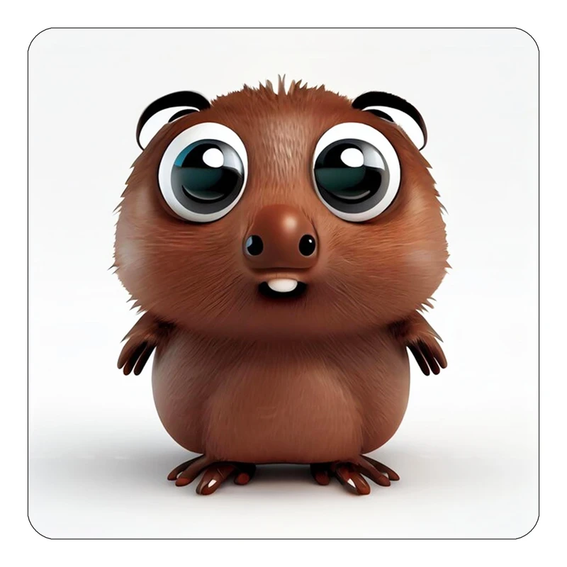 مگنت کاکتی طرح حیوانات کارتونی مدل mp27471