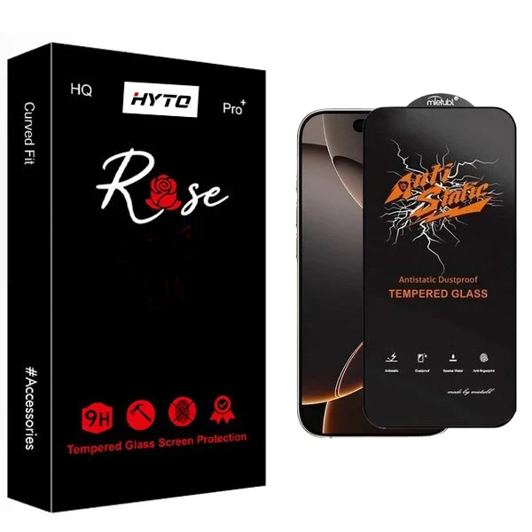 محافظ صفحه نمایش Antistatic هیتو مدل Rose StaticShield مناسب برای گوشی موبایل اپل iPhone 16 Pro Max