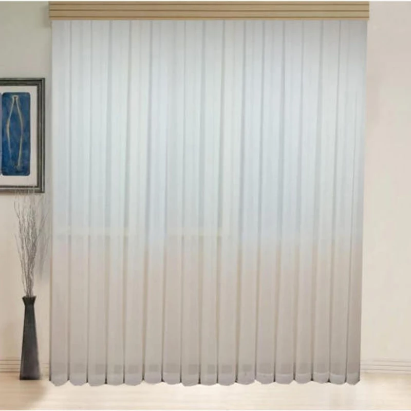 پرده مدل پیلیسه حریر ساده کد 04 سایز 285*1170 سانتی متر