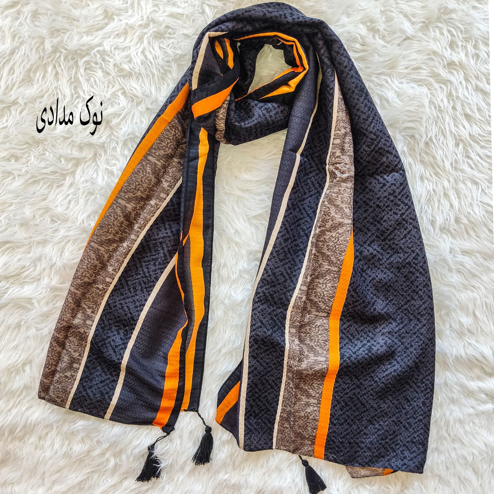 شال زنانه مدل اسپورتی کد 34521 -  - 6