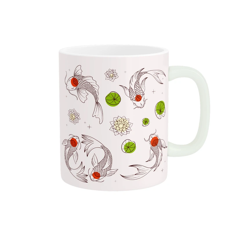 ماگ طرح ماهی کد 818