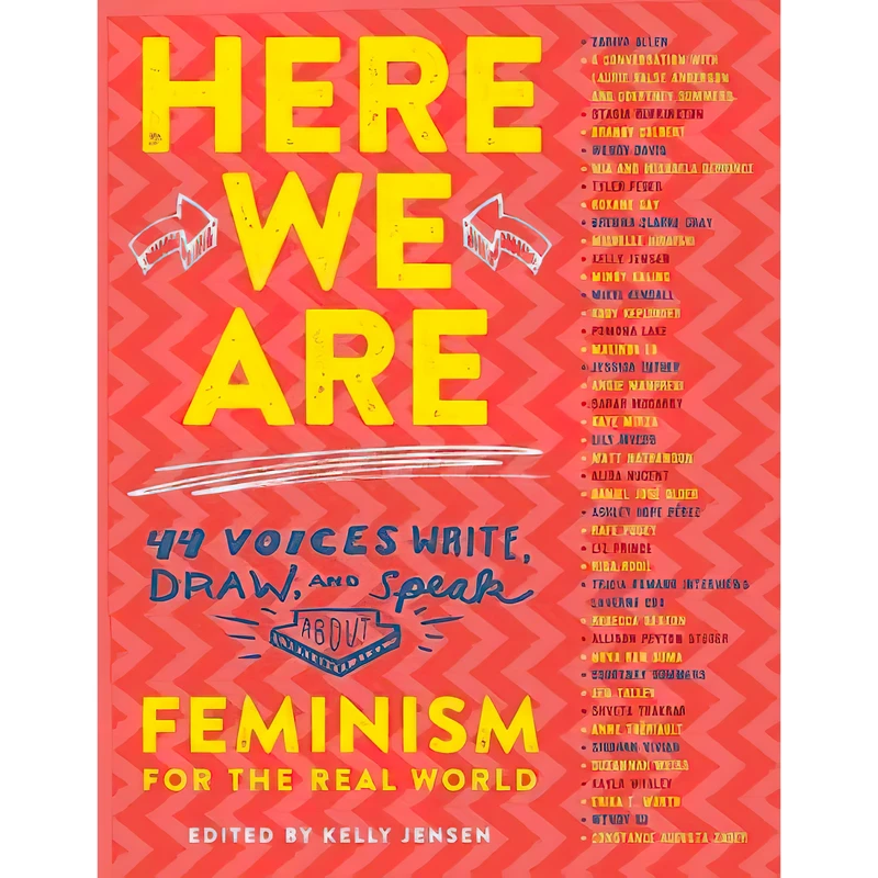 کتاب Here We Are اثر Kelly Jensen انتشارات Algonquin Young Readers