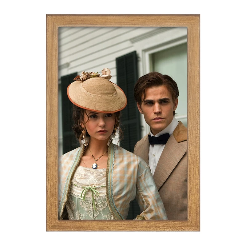 تابلو خندالو مدل استفان و کاترین خاطرات یک خون آشام The Vampire Diaries  کد 20263