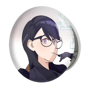 آینه جیبی خندالو طرح هیزورو انیمه سامرتایم رندرینگ مدل تاشو کد 24243 