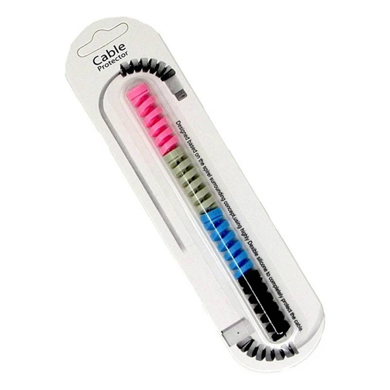 محافظ کابل مدل Cable protector مجموعه 4 عددی