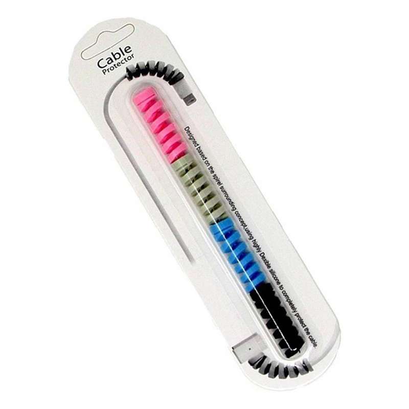 محافظ کابل مدل Cable protector مجموعه 4 عددی