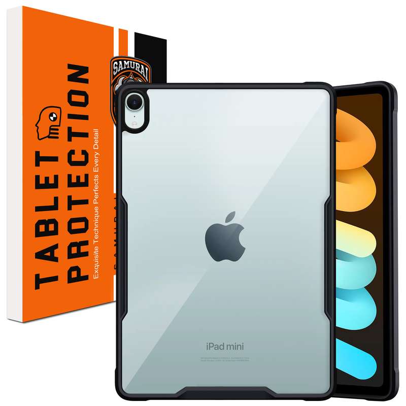 کاور سامورایی مدل Black-Bumper مناسب برای تبلت اپل iPad Mini 6 2021 / iPad Mini 2024 کاور سامورایی مدل Black-Bumper مناسب برای تبلت اپل iPad Mini 6 2021 / iPad Mini 2024