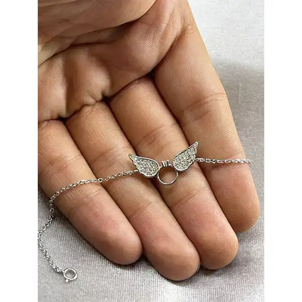 دستبند نقره زنانه مدل 3278