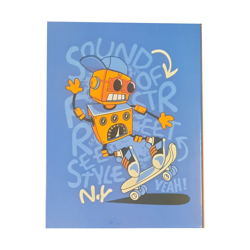 دفتر کلاسوری 100 برگ پاپکو مدل 6180 کد DR517