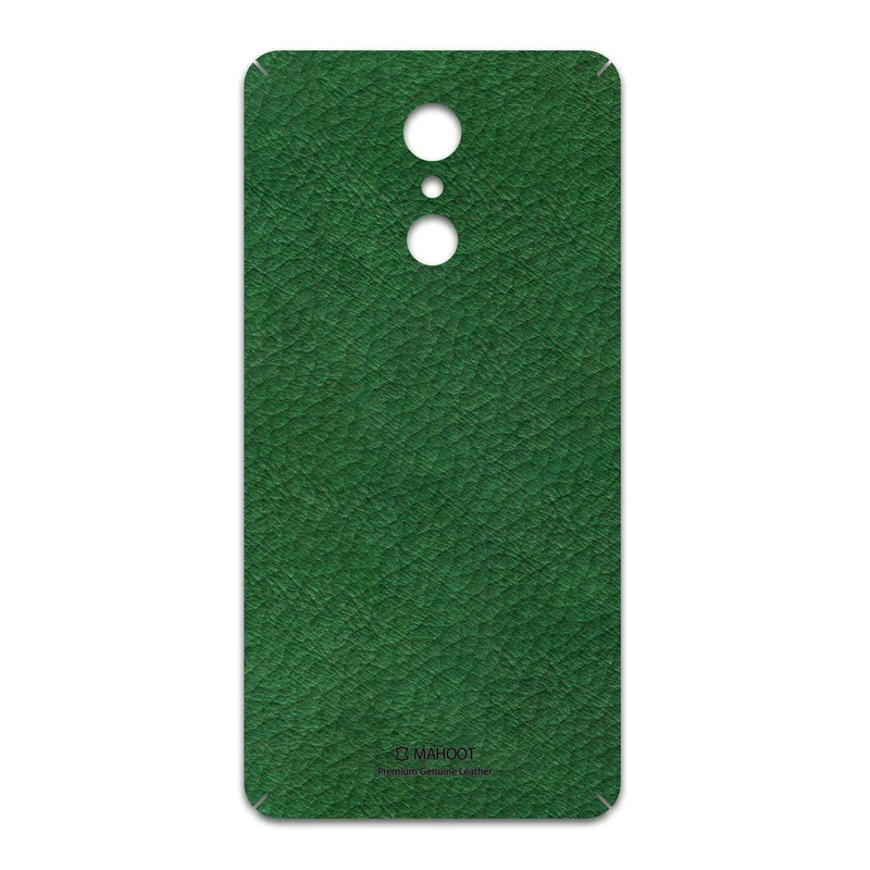 برچسب پوششی ماهوت مدل Green-Leather مناسب برای گوشی موبایل ال جی Q Stylus