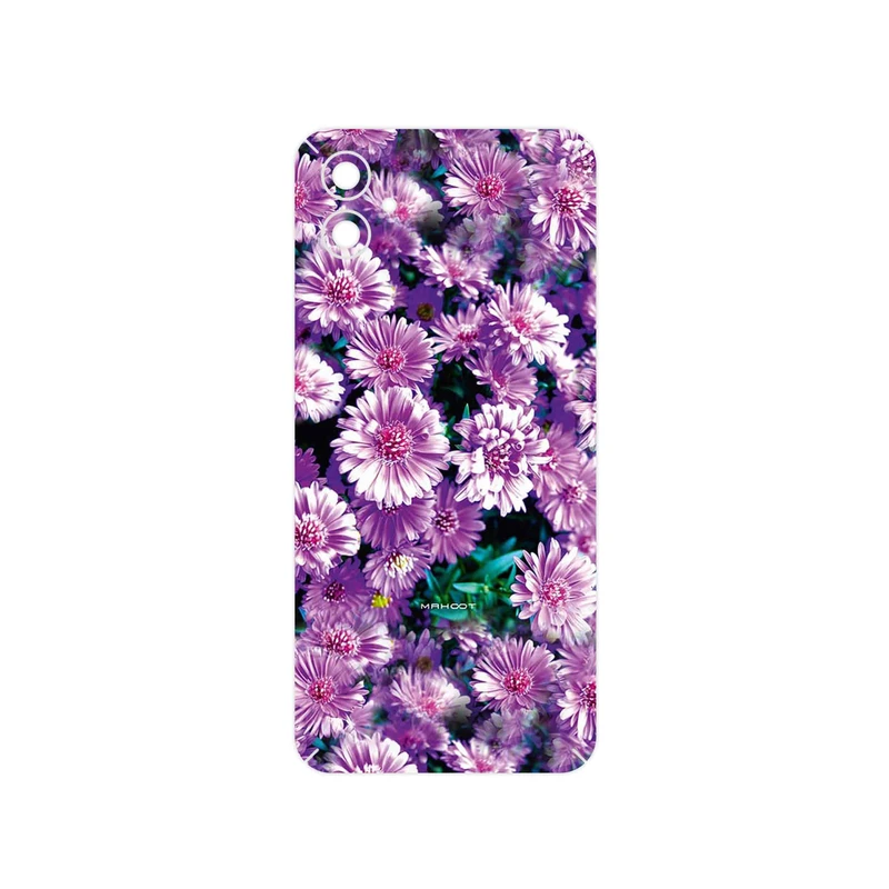 برچسب پوششی ماهوت مدل Purple_Flower مناسب برای گوشی موبایل سامسونگ Galaxy M04