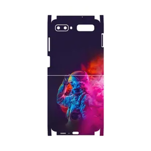 MAHOOT Smoke Rainbow Digital Art 1-FullSkin Cover Sticker for Samsung Galaxy Z Flip