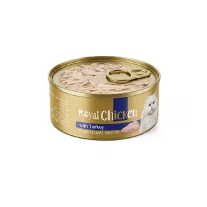 Royal coco chicken with turkey
