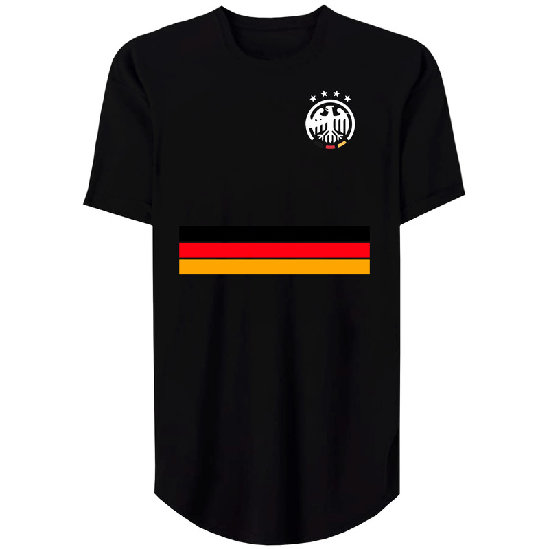 تی شرت لانگ آستین کوتاه زنانه مدل Germany کد MH53