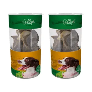 تشویقی سگ سویل پت مدل Lamb Hooves Chicken Vegi Filled وزن 120 گرم بسته 2 عددی