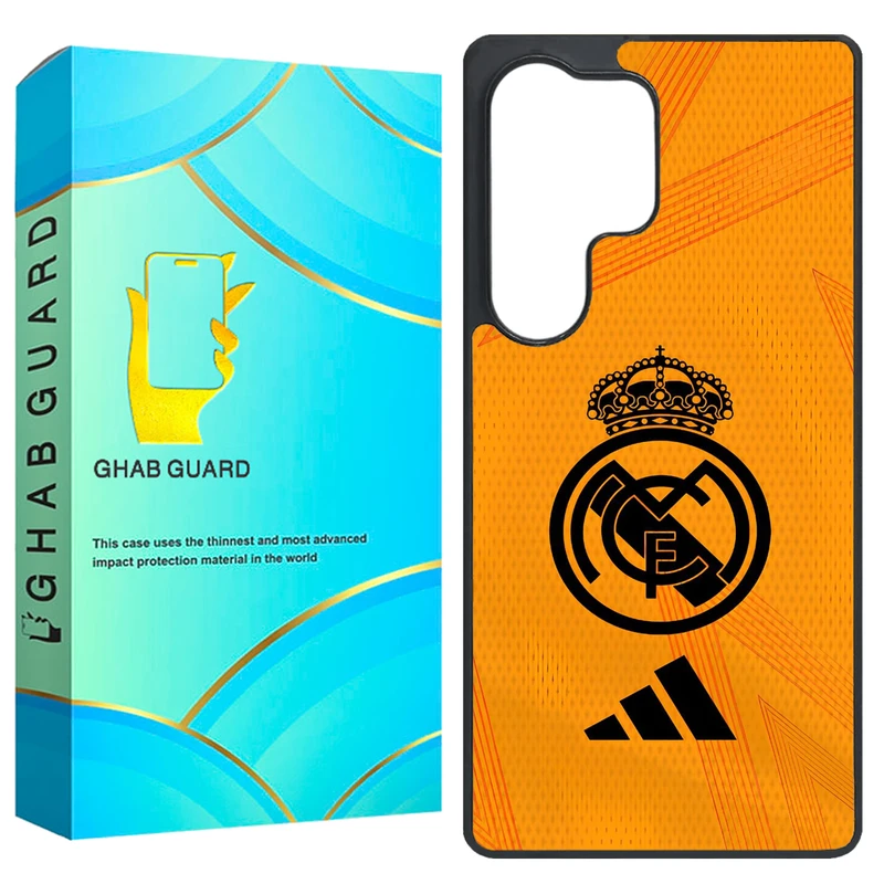 کاور قاب گارد طرح رئال مادرید مدل GS25U مناسب برای گوشی موبایل سامسونگ Galaxy S25 Ultra 