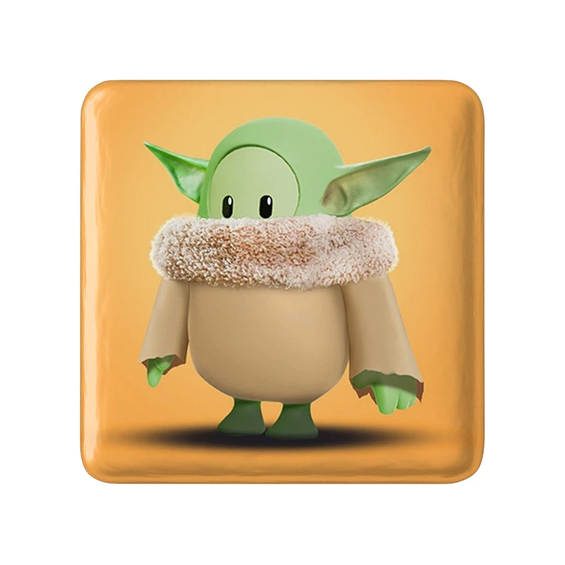 پیکسل خندالو طرح بازی فال گایز (Fall Guys) مدل مربعی کد 32816