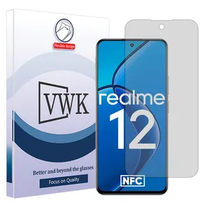 VWK Tough model transparent screen protector suitable for Realme 12 4G mobile phone