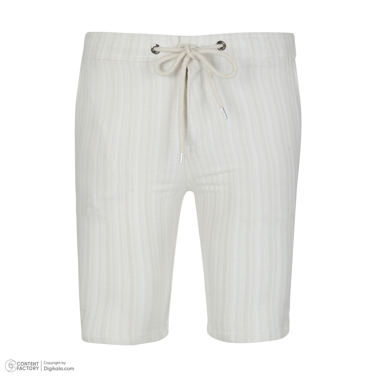 شلوارک مردانه پاتن جامه مدل لینن 119021030008122 - - 2