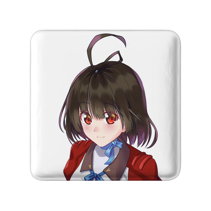 مگنت خندالو طرح مومی انیمه کابانری (Kabaneri) مدل مربعی کد 35971