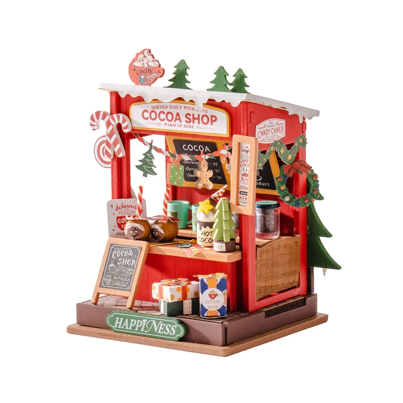 ساختنی 87 تکه رولایف مدل فروشگاه شکلات کد DS042