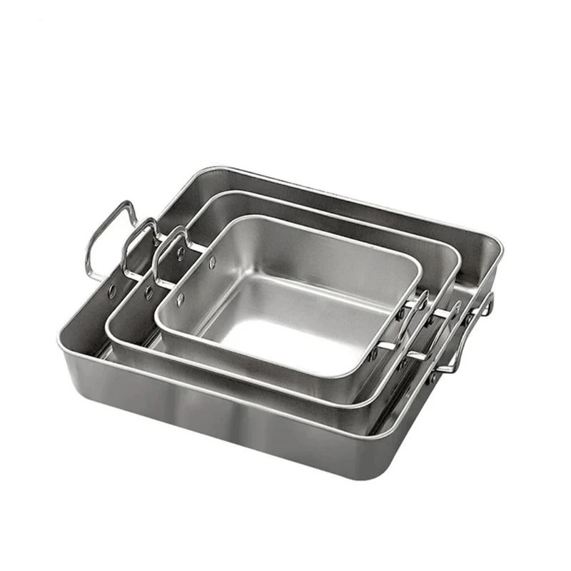 ظروف پذیرایی مدل stainless کد 152025 مجموعه 3 عددی