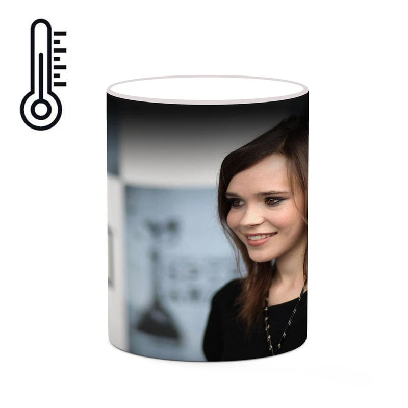 ماگ حرارتی کاکتی طرح Ellen Page مدل mgh25886