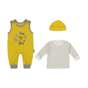 نقد و بررسی ست 3 تکه لباس نوزادی آدمک مدل 2171124-15 توسط خریداران