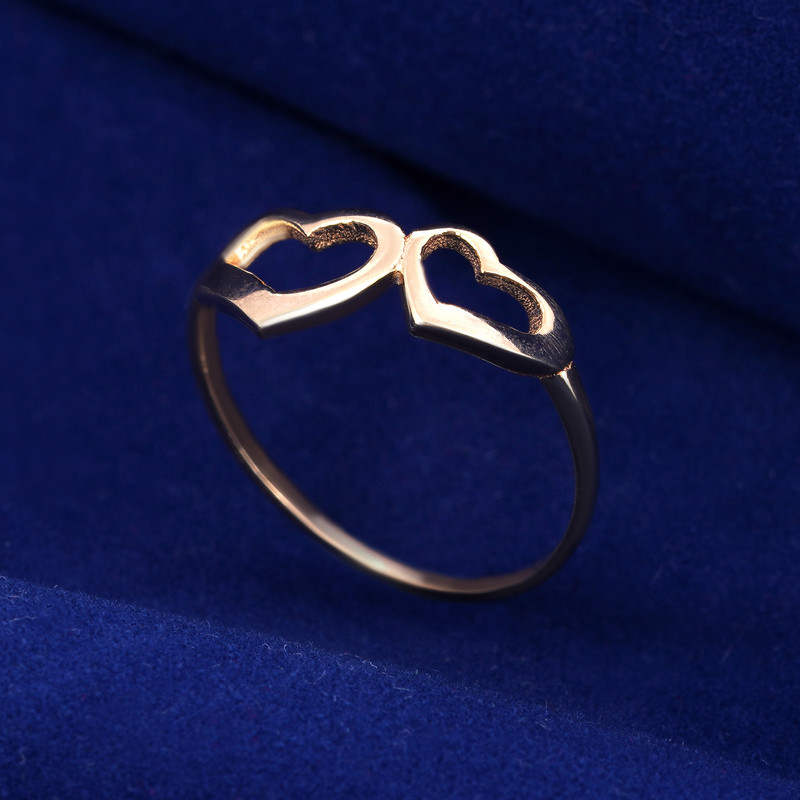 انگشتر طلا 18 عیار زنانه جواهری سون مدل 4280