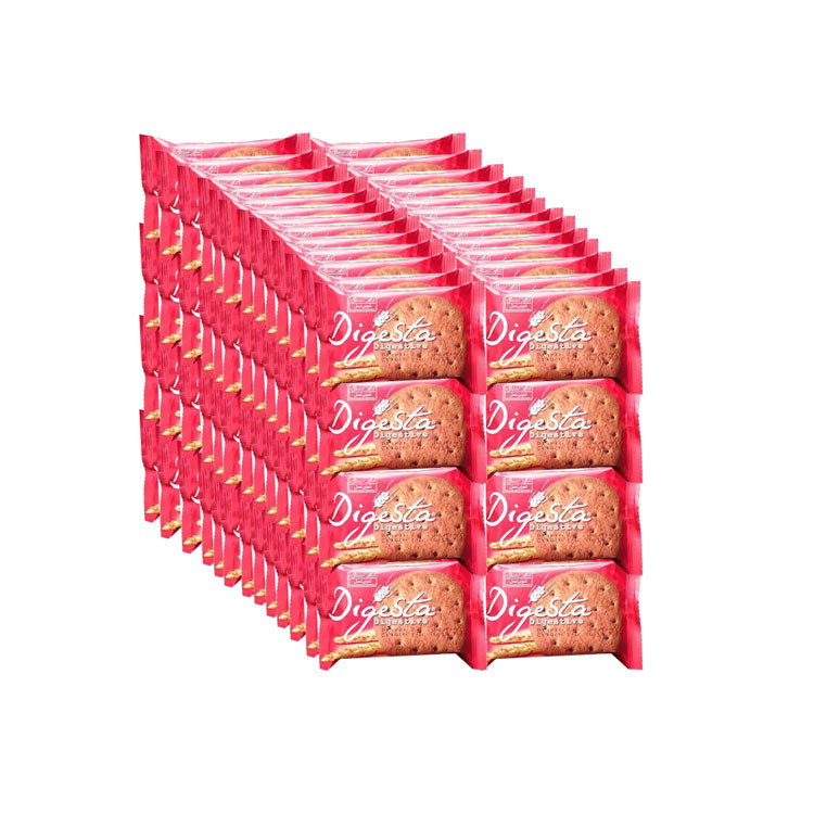 بیسکویت دایجستا گندم شیرین عسل -32 گرم مجموعه 90 عددی