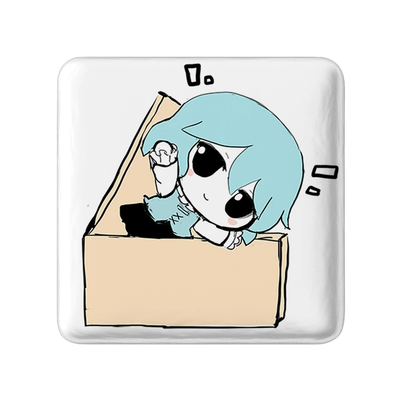 مگنت خندالو طرح بازی توهو (Touhou) مدل مربعی کد 35735