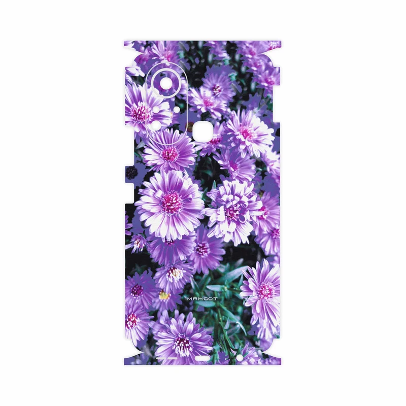 برچسب پوششی ماهوت مدل Purple-Flower-FullSkin مناسب برای گوشی موبایل اینفینیکس Hot 11s