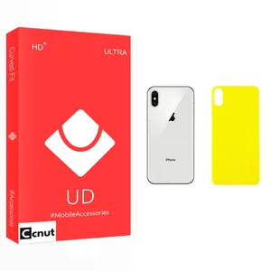 Coconut UD Glass Back Protector For Apple iPhone X