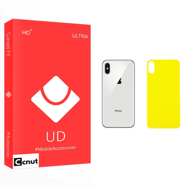 محافظ پشت گوشی کوکونات مدل UD Glass مناسب برای گوشی موبایل اپل iPhone X