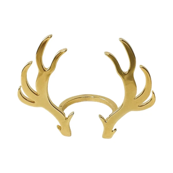 انگشتر زنانه مدل گوزن کد 001