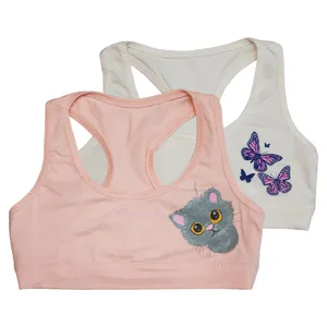 نیم تنه دخترانه نست کیدز مدل CCWB مجموعه 2 عددی