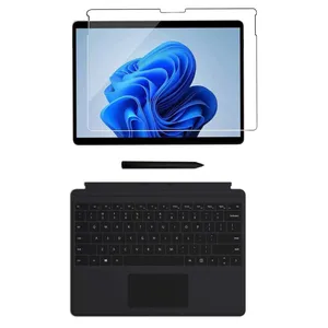 تبلت 13 اینچ مایکروسافت مدل Surface Pro 8-Core i7 1185G7 ظرفیت 1 ترابایت و رم 16 گیگابایت به همراه قلم CLASSROOM PEN 1، کیبورد TYPECOVER و محافظ صفحه نمایش