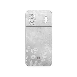 MAHOOT Silver-Wildflower Cover Sticker for Xiaomi Poco M5