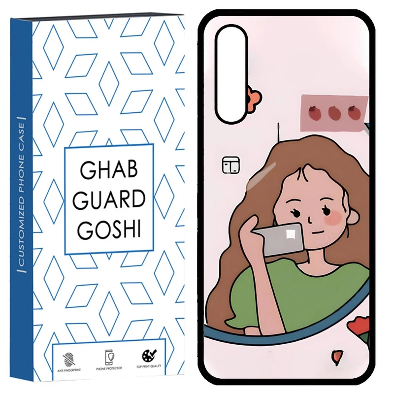 کاور قاب گارد گوشی طرح دخترانه  کد TPU-005 مناسب برای گوشی موبایل سامسونگ Galaxy A02