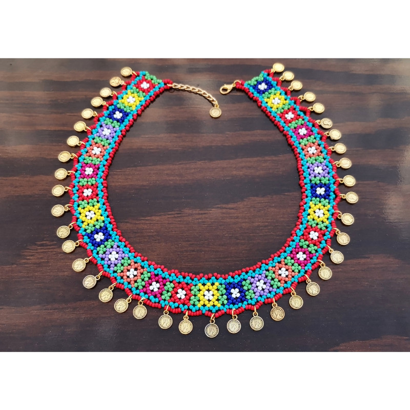 گردنبند دخترانه مدل سکه ای