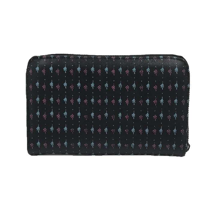 کیف پول زنانه مدل گل دار کد 1108