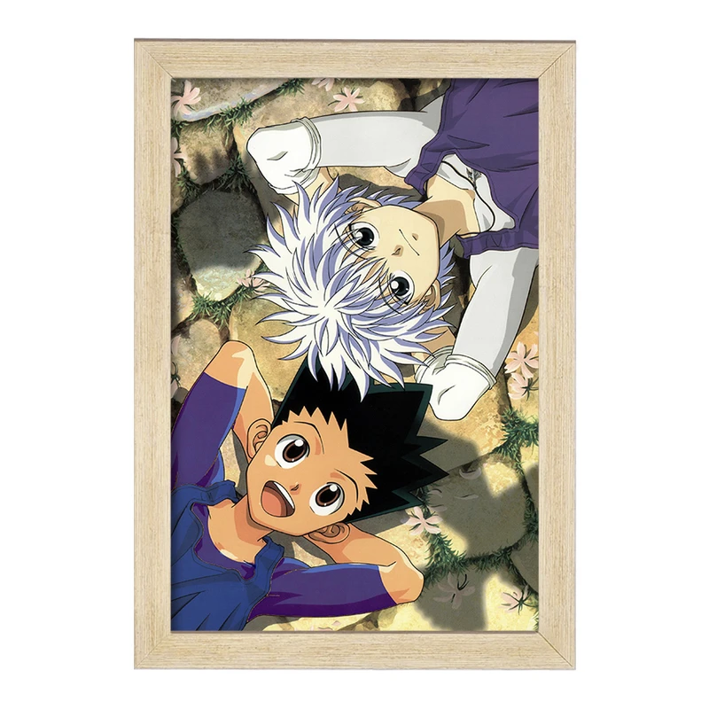 تابلو خندالو مدل گون و کیلوا انیمه هانتر ایکس هانتر Hunter × Hunter  کد 11949