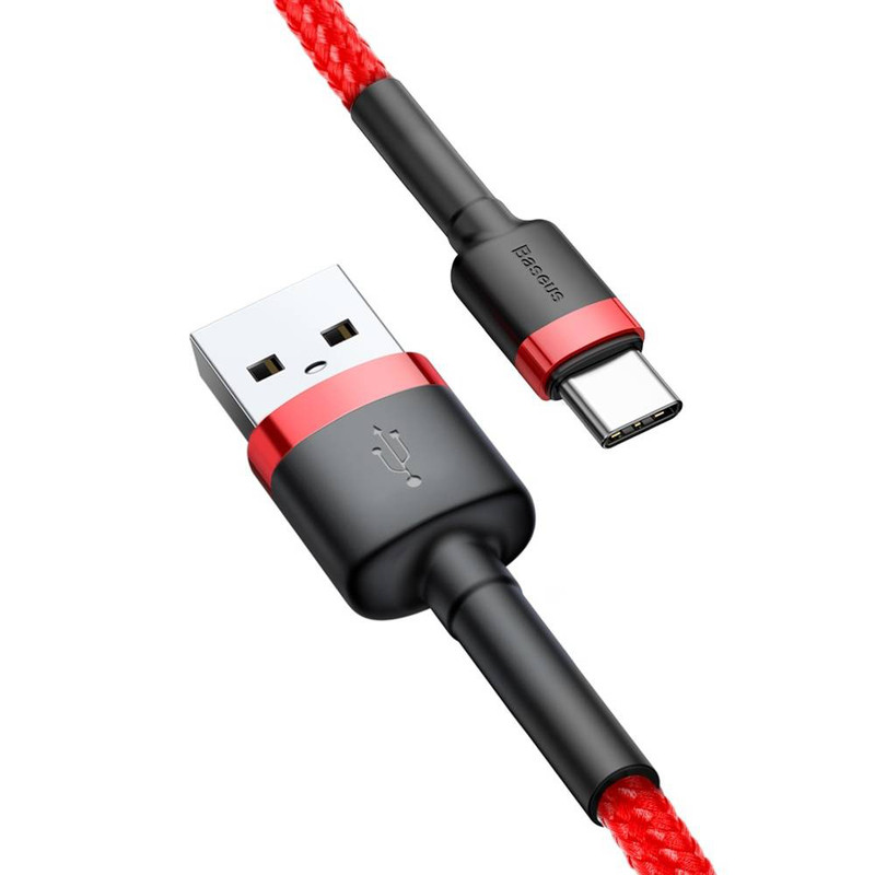 کابل تبدیل USB به USB-C بیسوس مدل CATKLF-B09 Rapid Charge Cafule طول 1 متر