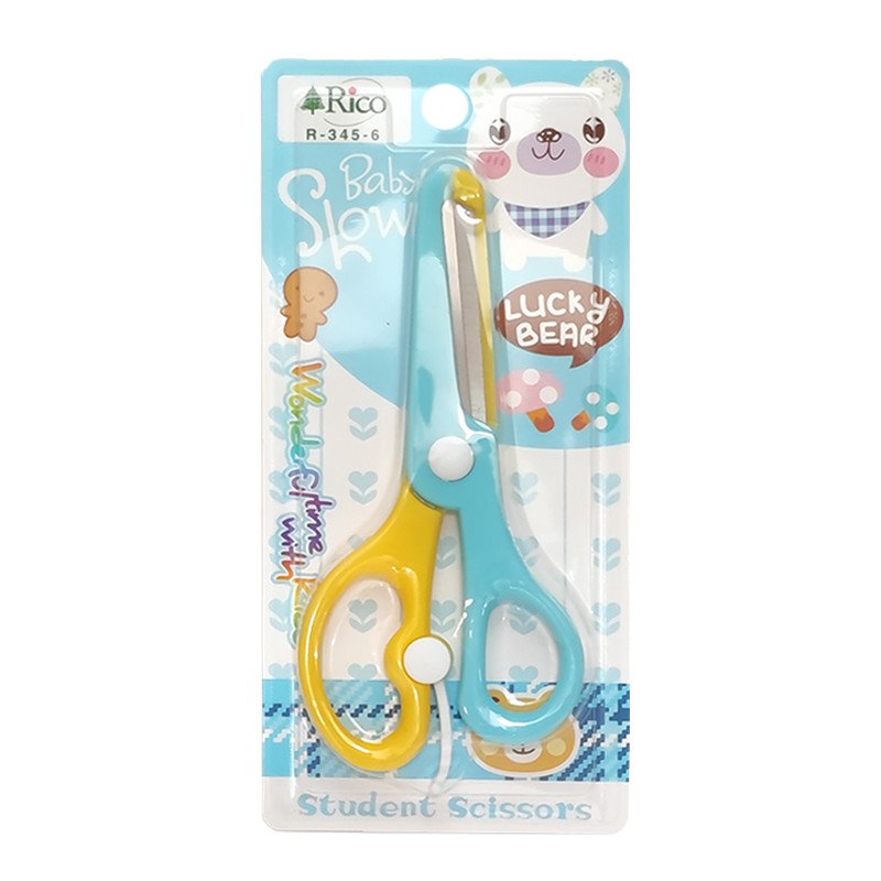 قیچی ریکو مدل ساده طرح دو رنگ