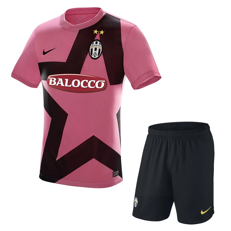 ست تی شرت و شلوارک ورزشی مردانه مدل یوونتوس Away 2012