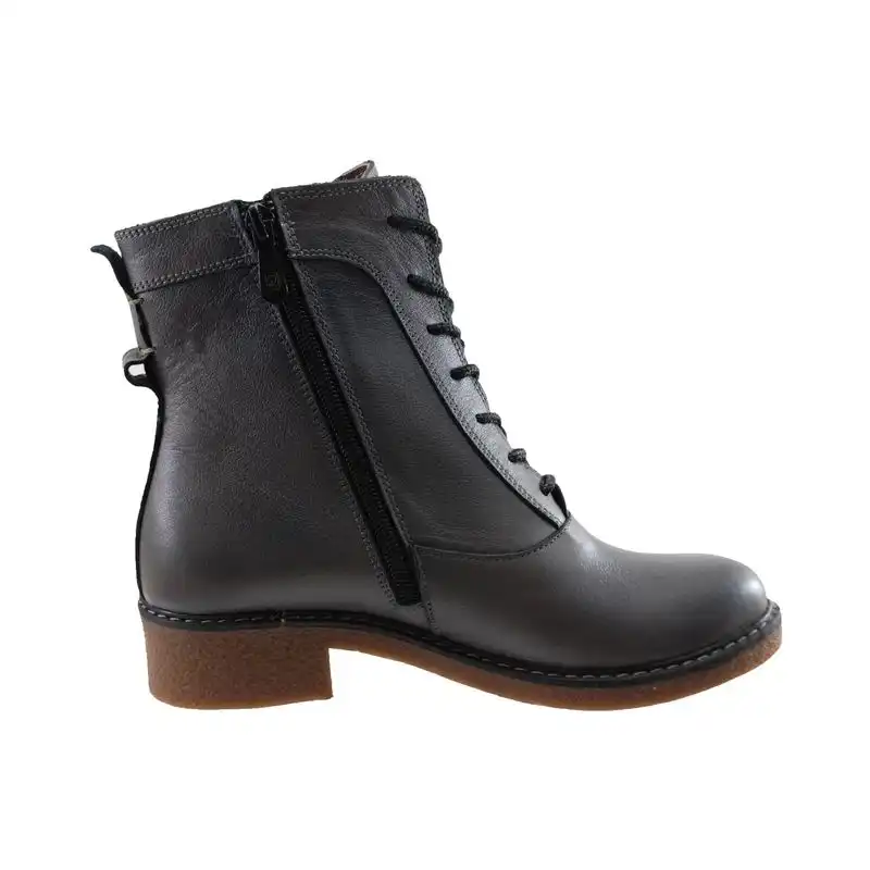 نیم بوت زنانه مدل چرم طبیعی کد 608.1