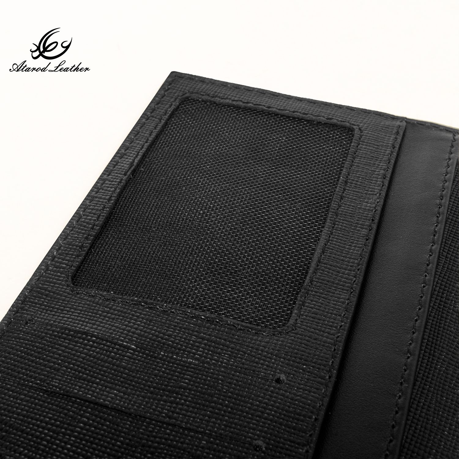 کیف پول چرم عطارد مدل چرم طبیعی کد K40 -  - 5