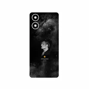 MAHOOT Johnny Depp Cover Sticker for Motorola Moto G04