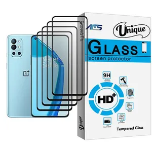 AFS Unique Glass MIX004 Screen Protector For OnePlus 9R Pack Of 4